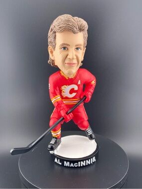 Calgary Flames Al MacInnis Bobblehead 40th Anniversary